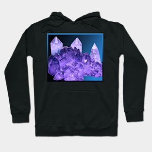 Amethyst Quartz Crystal Hoodie